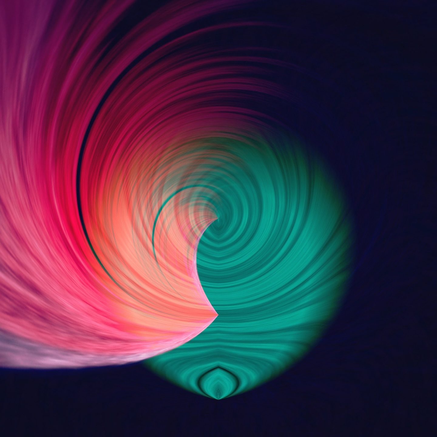 Vibrant swirling color gradient pattern